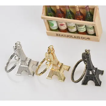 Přívěsek na klíče Eiffelova věž - bronzová