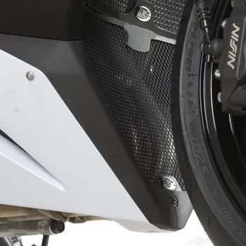 Výfuk pro motocykl R&G Racing Ochranná mřížka výfukových svodů, Kawasaki ZX6R '13- titan