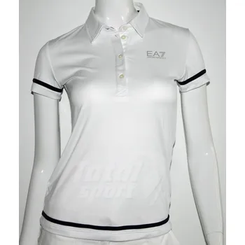 Dámské tričko Armani Polo tričko EA7 bílé dámské XS