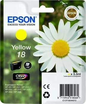 Originální Epson T1804 (C13T18044010)