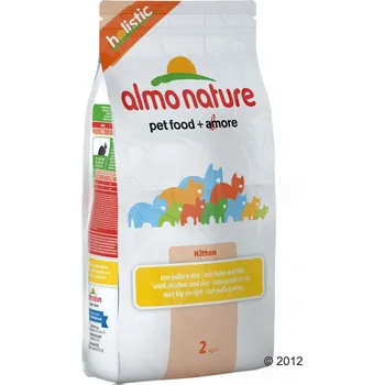 Almo Nature Cat Holistic Kitten Chicken/Rice, 2 kg