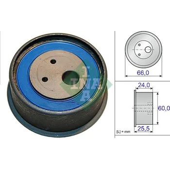 Rozvod motoru INA (IN 531086010) napínací kladka ozubeného řemene, Mitsubishi