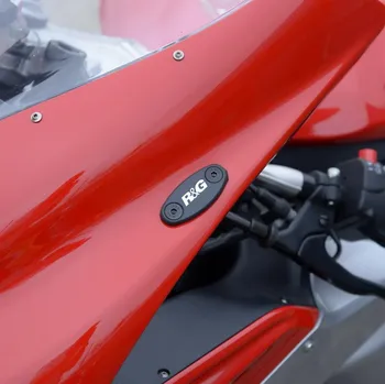 Zrcátko pro motocykl R&G Racing Záslepky otvorů pro zrcátka, MV Agusta F3