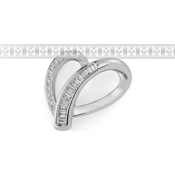 Přívěsek Klenoty Budín Luxusní zlatý diamantový přívěsek z bílého zlata posetý diamanty 24 ks 585/1,2gr POŠTOVNÉ ZDARMA! (Klenoty Budín Luxusní zlatý diamantový přívěsek z bílého zlata posetý diamanty 24 ks 585/1,2gr POŠTOVNÉ ZDARMA!)