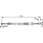 BOSCH (BO 1987482004) tažné lanko…