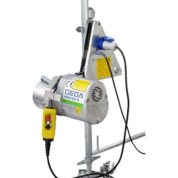 lanový naviják Lešenářský stavební vrátek MINI 60 S s lanem 81 m, GEDA 1424