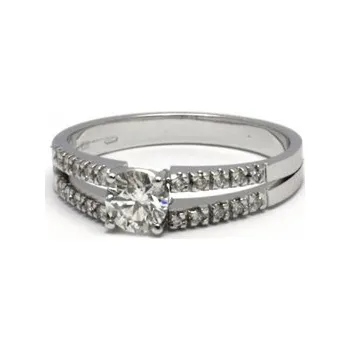 Prsten Luxusní diamantový prsten s přírodními diamanty 585/2,65 gr J-20860-12 POŠTOVNÉ ZDARMA! (J-20860-12)