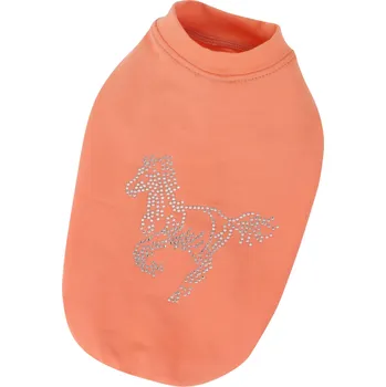Obleček pro psa Mikina Horse (doprodej skladových zásob) - oranžová XXS