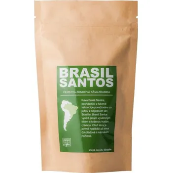 Káva Brasil Santos káva Brazílie 100% Arabika UBC zrno 100 g