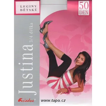 Legíny JUSTINA dívčí, velikost 120/60, růžová