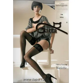 Dámské punčochy Punčochy Gatta Mariette 05, velikost 3-4, nero-černá