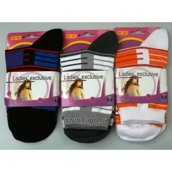 Pánské ponožky Ponožky Ladies exclusive, velikost 24-25, mix /dle vyobrazení/