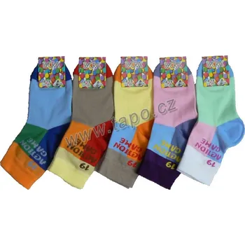 Ponožky Action GAME, velikost 20-21, mix chlapecké