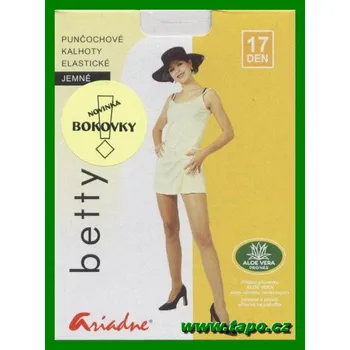 Dámské punčochy P.K. Betty bokové, velikost 176/116, černá