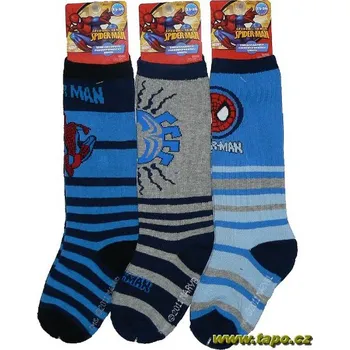 Podkolenky SPIDER-MAN, velikost 18-20/27-30, mix /dle vyobrazení/