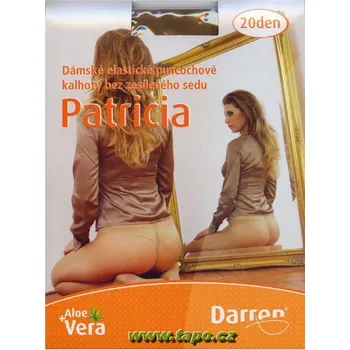 Dámské punčochy PATRICIA s klínkem bez zesíleného sedu, velikost 176/124, tělová