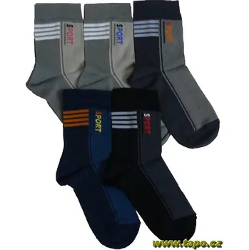 Pánské ponožky Ponožky Sport dlouhé lýtko, velikost 31-32, mix