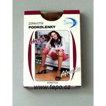 Dámské ponožky AFRODITA podkolenky 1pár stretch, velikost 25-27, černá