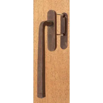 Dveřní kování M&T FM 049.Y Kovaná klika HS Portal pro posuvné dveře pro cylindrický zámek