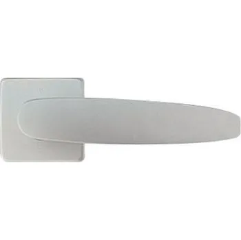 Dveřní kování M&T Klika Cherez, čtvercová rozeta, SNi matný nikl, madlo/klika R