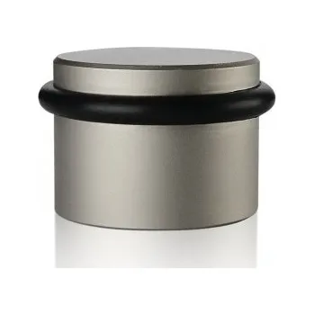 Dveřní kování M&T Dveřní zarážka Lusy, SNi matný nikl, výška/průměr 30/40 mm