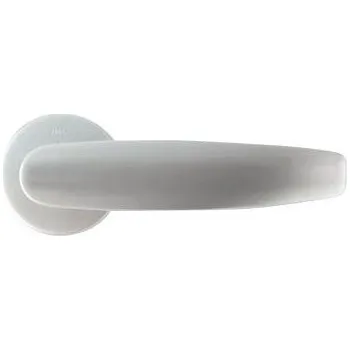 Dveřní kování M&T Klika Cherez, kulatá rozeta, SNi matný nikl, dozické