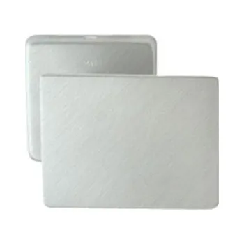 Dveřní kování M&T Klika Entero madlo hranaté, čtvercová rozeta, SNi matný nikl - broušeno, cylindrické