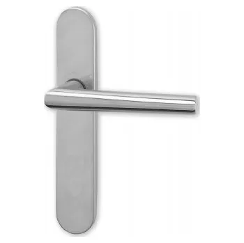 Dveřní kování M&T Dveřní klika Morgan, Objekt nerez NRz, plný štítek