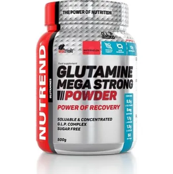 Aminokyselina Nutrend Glutamine Mega Strong Powder 500 g