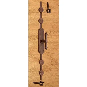 Okenní klika M&T FM 317.MPE Kovaná okenní klika s externími tyčemi