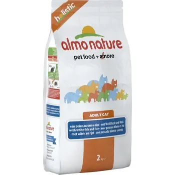 Krmivo pro kočku Almo Nature Cat Adult Holistic White Fish/Rice
