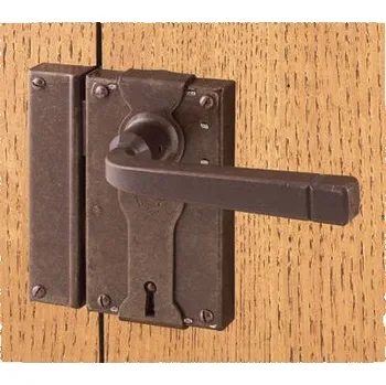 Visací zámek M&T FS 196.044.DX Kovaný zámek s klikou a protikusem