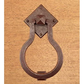 Dveřní kování M&T FA 769.08 Kované klepadlo „Hruška“, čtyřhran 8 mm