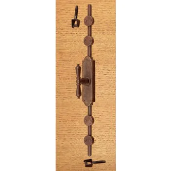 Okenní klika M&T FM 312.MPE15 Kovaná okenní klika s externími tyčemi