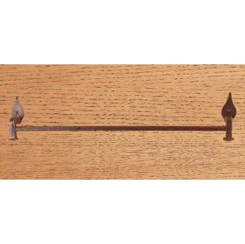 Sada koupelnových doplňků M&T FT 326.50 Kovaný držák na ručníky 530 mm