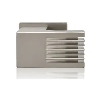 Dveřní kování M&T Madlo Maya, SNi matný nikl - broušeno, tl. dveří 51-68 mm