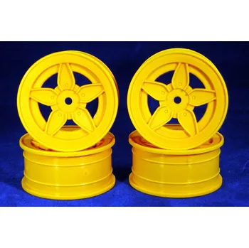 RC model auta Disky Stratos, žluté, 4 ks.