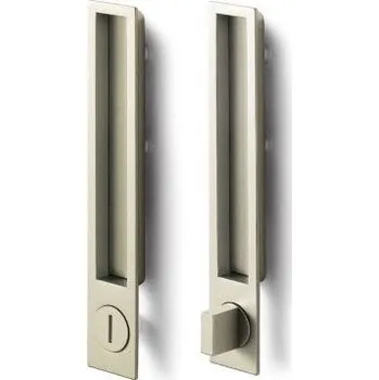 Dveřní kování M&T Mušle na posuvné dveře Maya, SNi matný nikl, WC