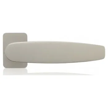 Dveřní kování M&T Klika Cherez na al. profily, SNi matný nikl, madlo/klika L