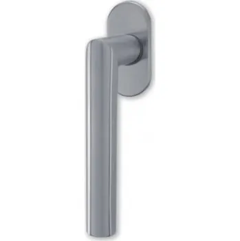 Okenní klika M&T Okenní klika Lusy s plochou oválnou rozetou, NRz nerez ocel