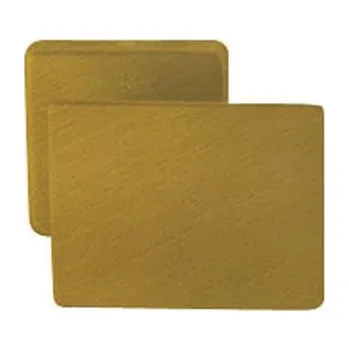 Dveřní kování M&T Dveřní klika Entero madlo hranaté, Ms mosaz natural, pevné/otočné L