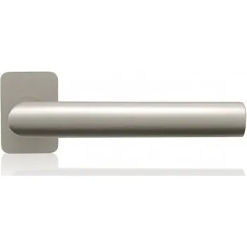 Dveřní kování M&T Klika Lusy na al. profily, SNi matný nikl, madlo/klika L