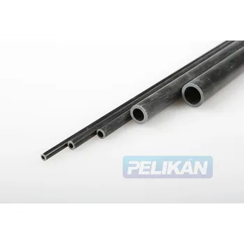 Modelářský uhlík Uhlíková trubička 10x9mm 1m