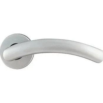 Dveřní kování M&T Klika Mia, kulatá rozeta, SNi matný nikl, dozické