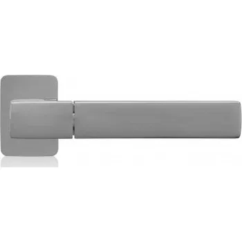 Dveřní kování M&T Klika Mini-T na al. profily, SNi matný nikl, madlo/klika R