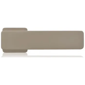 Dveřní kování M&T Dveřní klika Minimal na rozetách 47×47&nbsp;mm, SNi matný nikl, madlo/klika L