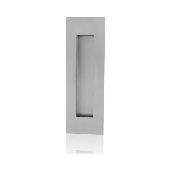 Dveřní kování M&T Mušle na posuvné dveře Entero II, NRz nerez ocel, 150×50 mm