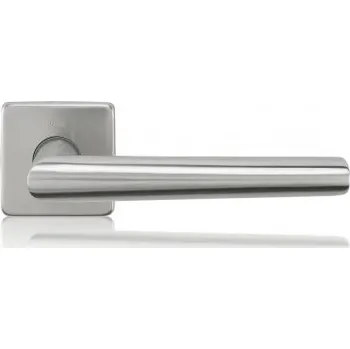 Dveřní kování M&T Dveřní klika Morgan na čtvercové rozetě, Projekt tř.4 NRz, WC