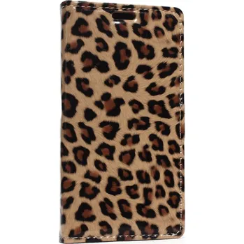 Pouzdro na mobilní telefon Koženkové pouzdro TVC Leopard pro Huawei Y635 (Huawei Ascend Y635)