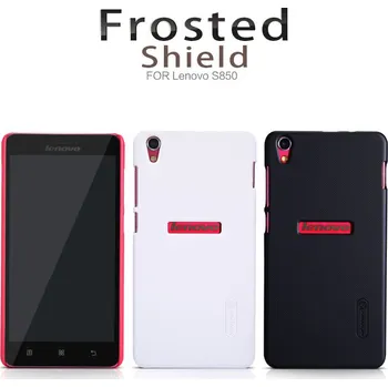 Pouzdro na mobilní telefon Vroubkované pouzdro Nillkin pro Lenovo S850 Barva: Černá